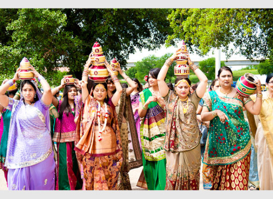 Gujarati Sangeet Sandhya & Gujarati Wedding Rituals